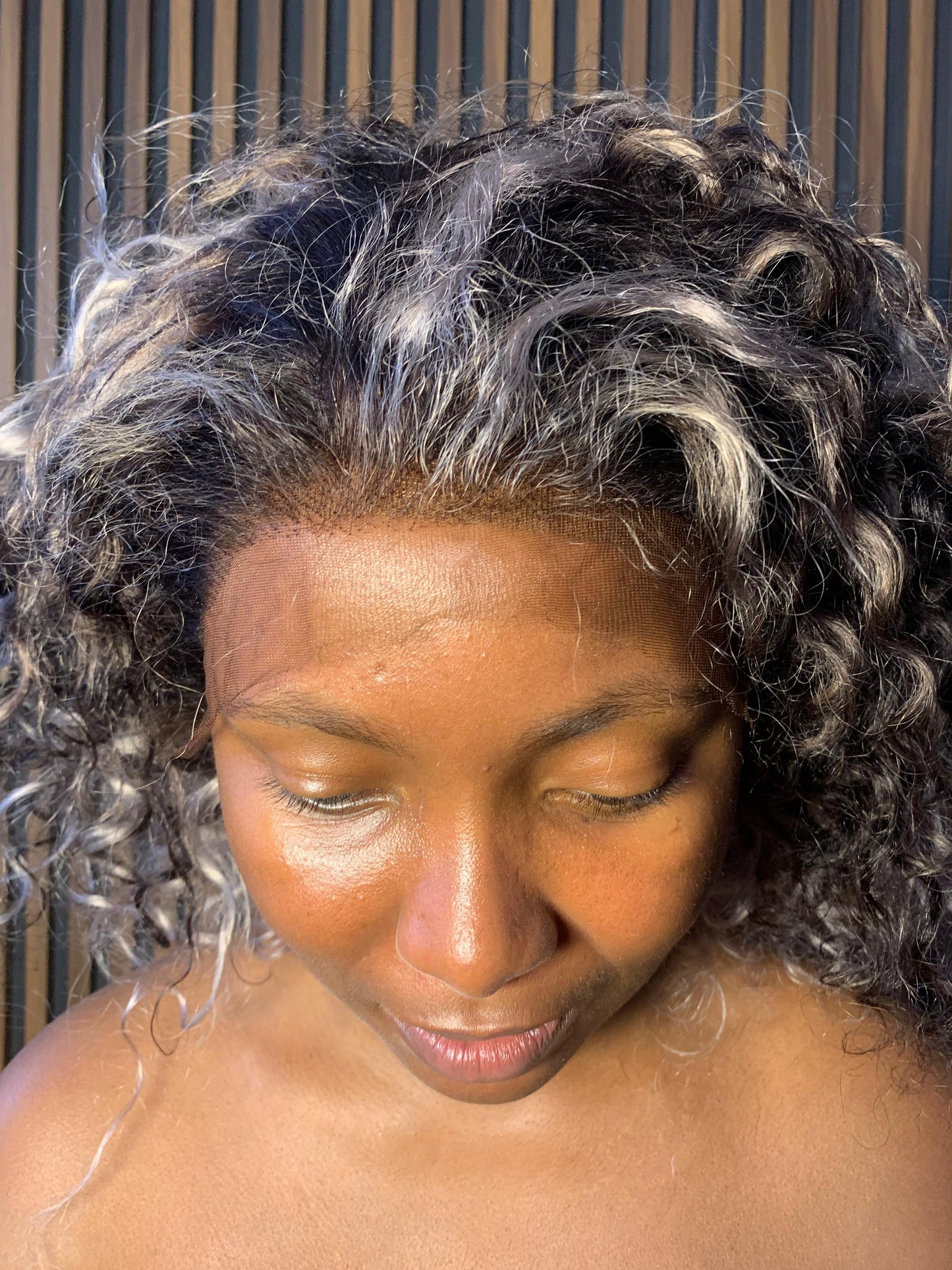 Custom Grey Wig – Made to Order, 100% Virgin Hair