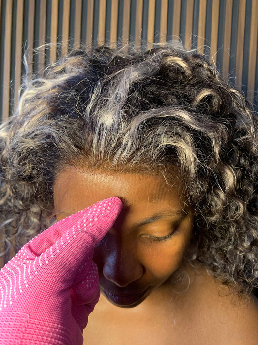 Custom Grey Wig – Made to Order, 100% Virgin Hair